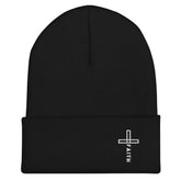 Cross Faith Christian Cuffed Beanie